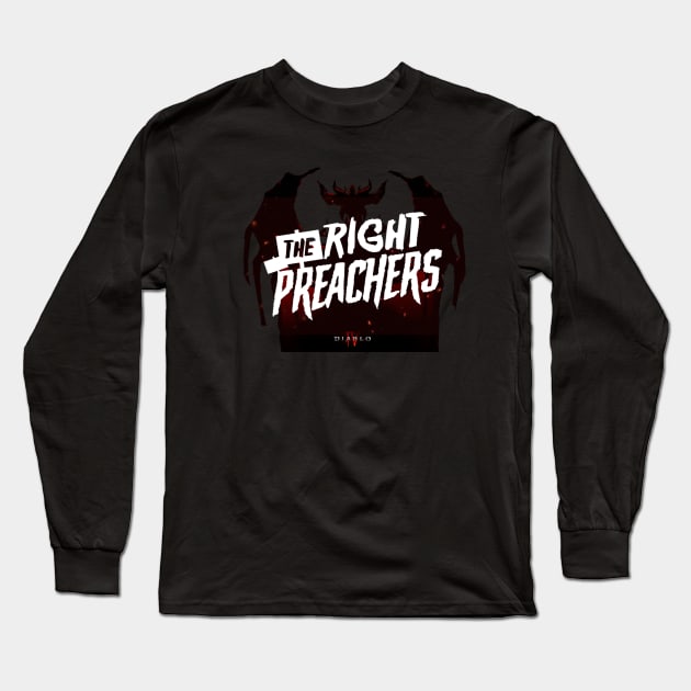 Diablo IV the right preachers Long Sleeve T-Shirt by shadowNprints